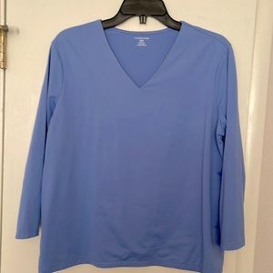 Lands End 3/4 sleeve shirt